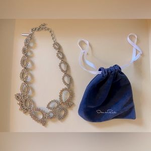 Oscar de la Renta crystal brand new necklace